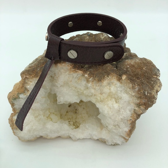 Balenciaga Leather Classic Sid Bracelet - Picture 3 of 10
